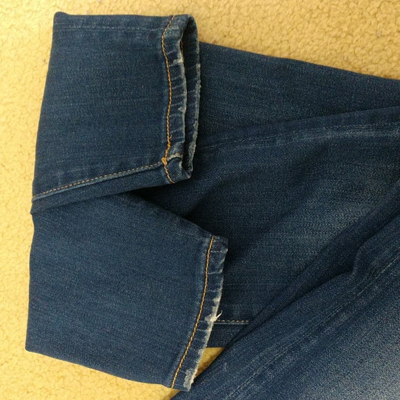 American Eagle Super Stretch X Jeans Leggings Distressed - Picture 8 of 10